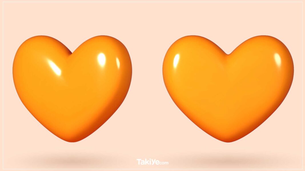 turuncu kalp anlamı
