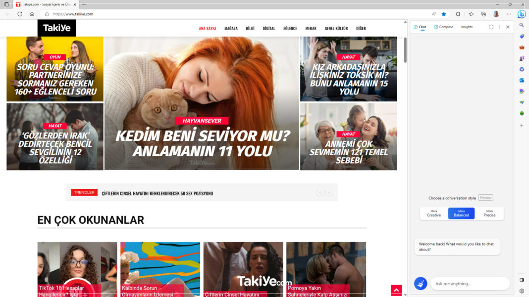 bing ai kenar çubuğu nasıl kullanılır
