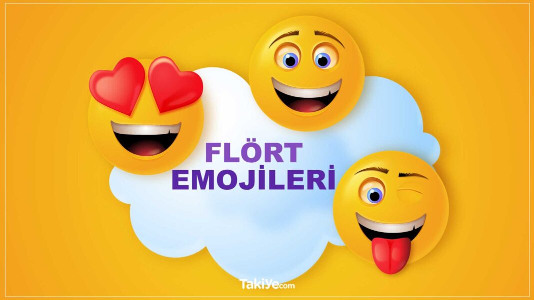 flört emojileri