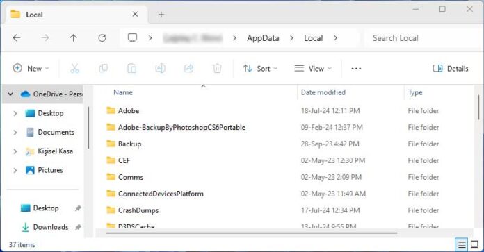 APPDATA NEDIR NEREDE BULUNUR visual data 2