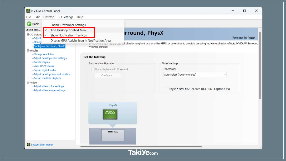 WINDOWS 11 NVIDIA DENETIM MASAS KURULMUYOR visual data 7