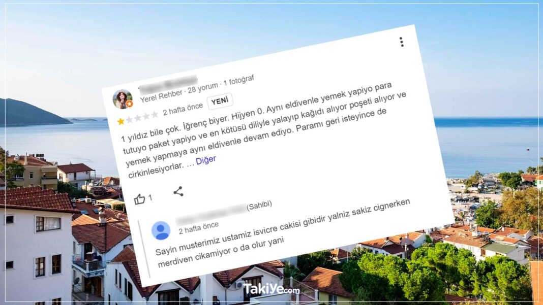 Antalya Kaş’taki Ocakbaşı Restoranının Müşteri Şikayetlerine Verdiği Hadsiz Cevaplar kaş ocakbaşı müşteri şikayetleri