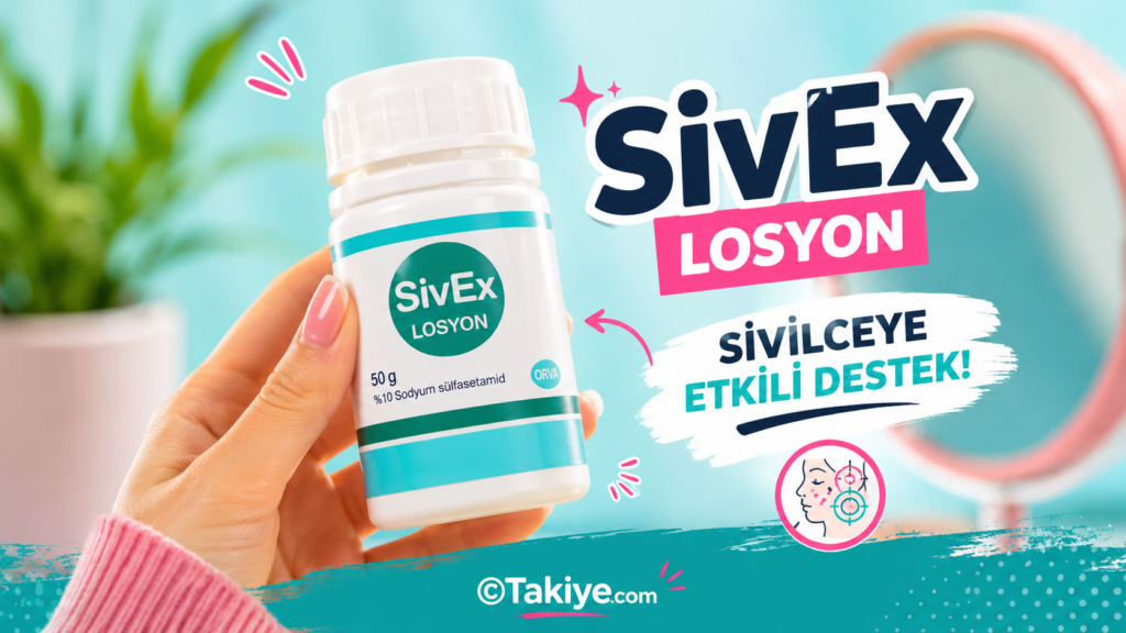 Sivex losyon nedir ve ne işe yarar konulu makale için hazırlanan ürün görseli