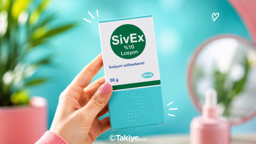 Sivex losyon nedir ve ne işe yarar sorularına yönelik ürün görseli