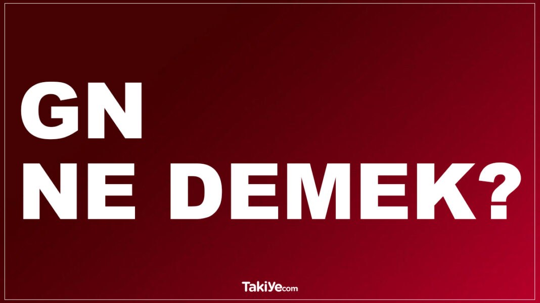 Instagram’da SnapChat’te GN Ne Demek? Neyin Kısaltması? gn ne demek