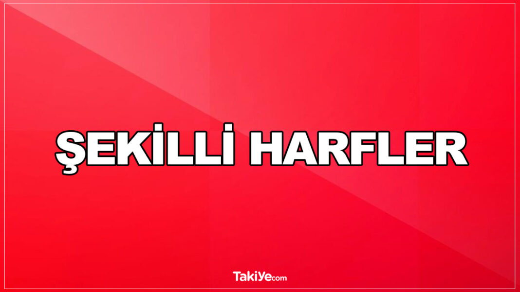 şekilli harfler